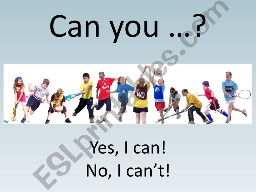 Can you....? powerpoint