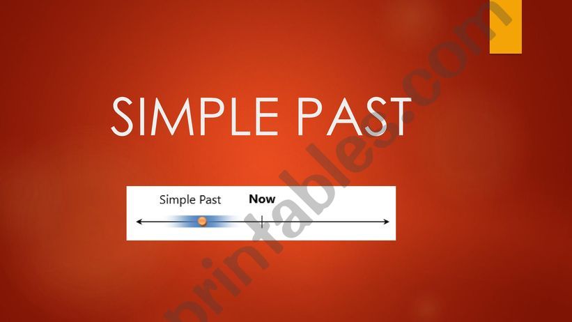 Simple Past powerpoint