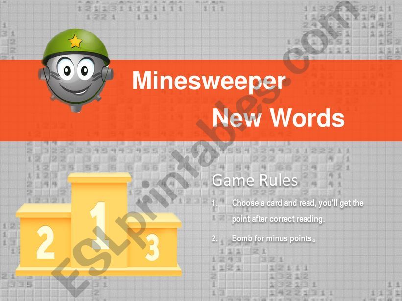 Bomb game powerpoint