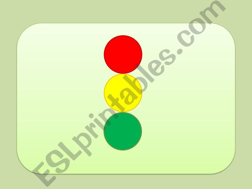 ESL - English PowerPoints: What does red mean