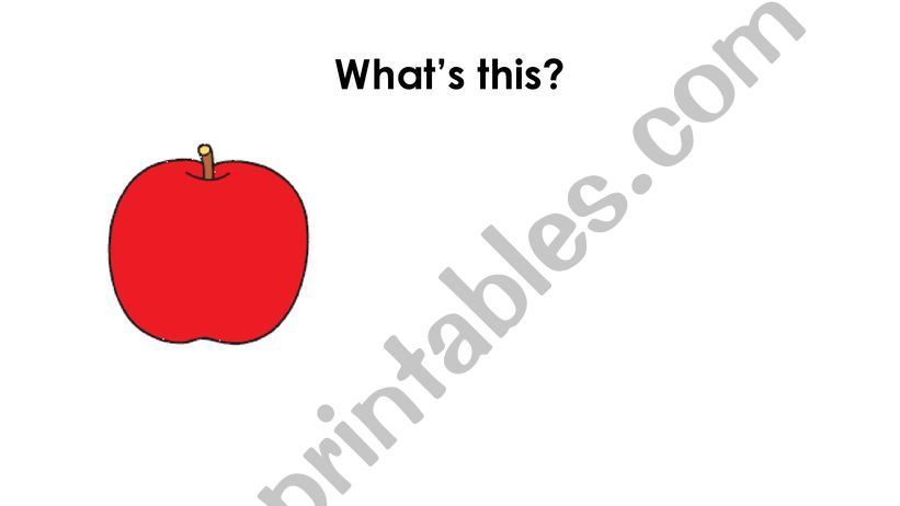 Fruits powerpoint