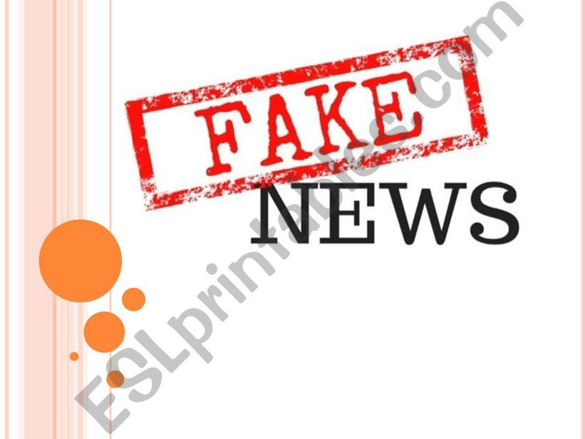 Fake News powerpoint
