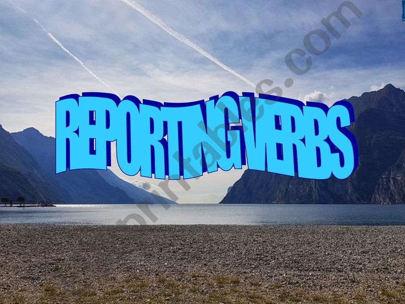 Pajeckiï¿½s Reporting Verbs but for CAE