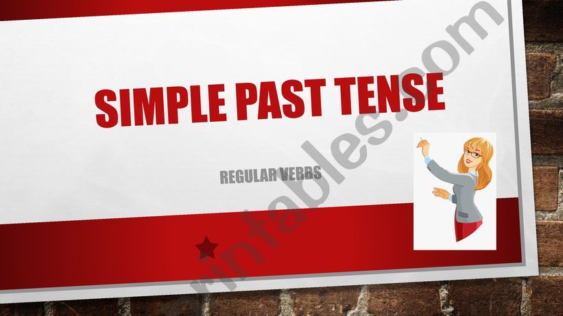 SIMPLE PAST powerpoint