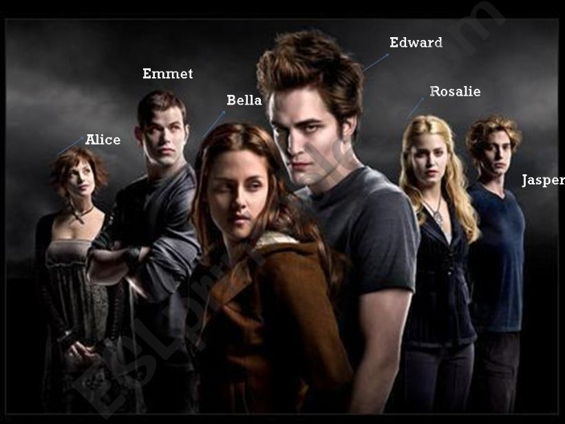 Movie Twilight to review Modals and Conditionals