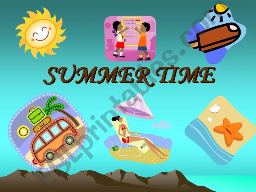 SUMMER TIME powerpoint