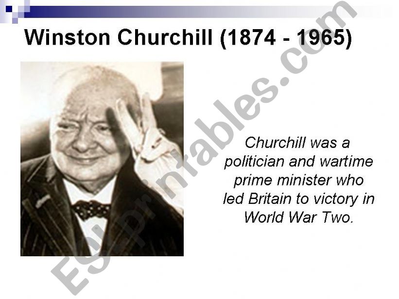 Winston Churchill powerpoint