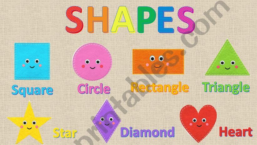 SHAPES powerpoint