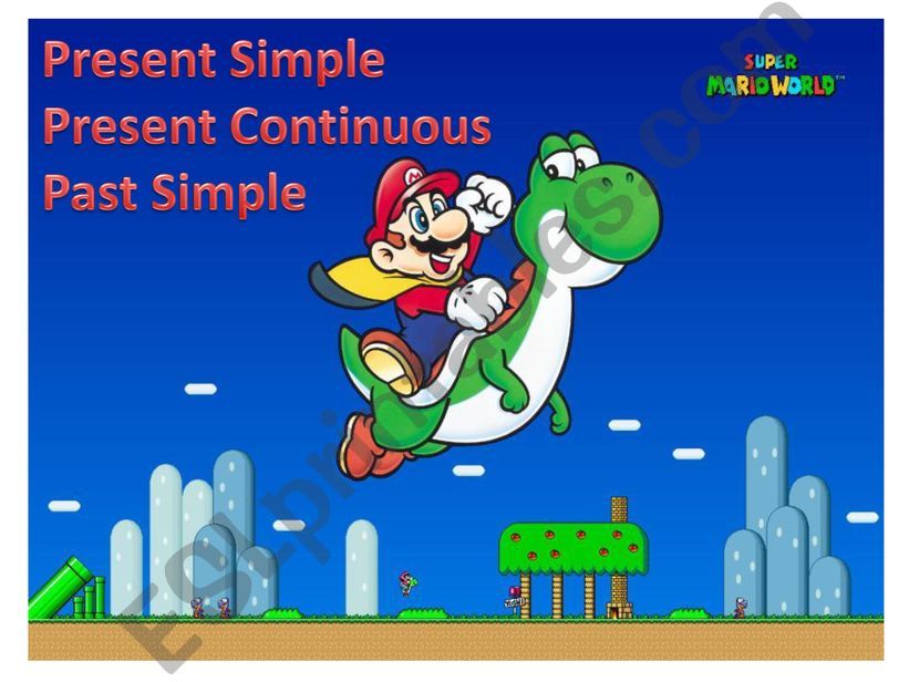 TENSES: PAST SIMPLE - PRESENT CONTINUOUS - PRESENT SIMPLE