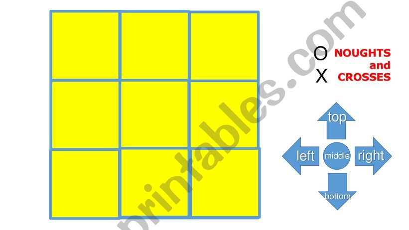 Noughts & crosses intermediate