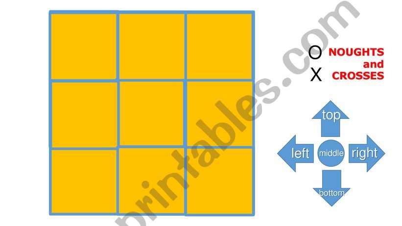 Noughts & crosses advanced powerpoint