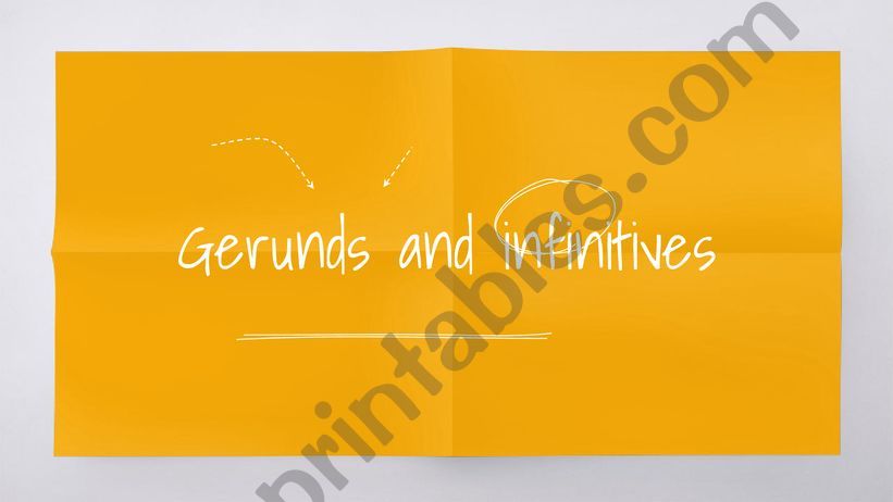 Gerunds & infinitives: have them clear!