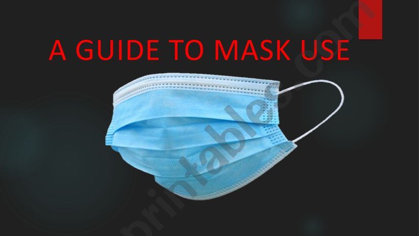 A guide to mask use powerpoint