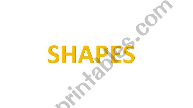 shapes powerpoint