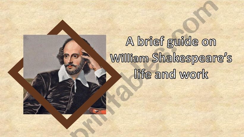 William Shakespeare powerpoint