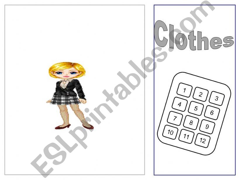 Clothes game part 1/ 3 powerpoint