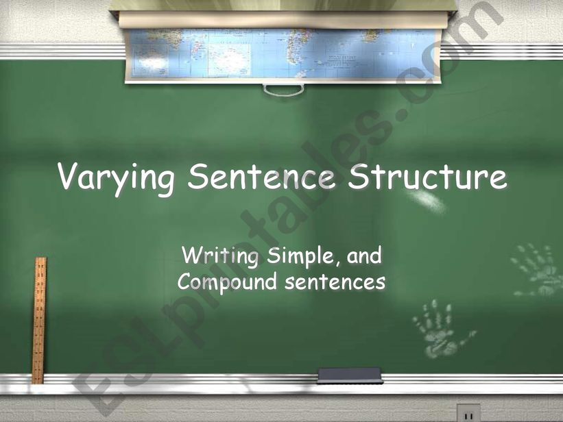 Lesson - Compound sentences  powerpoint