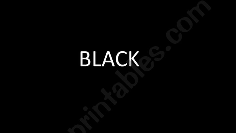 colours powerpoint