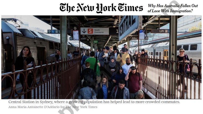 Article on Immigration in Australia - Reading Comprehension