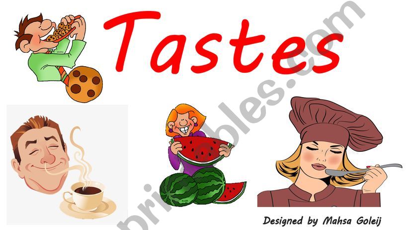 Tastes powerpoint