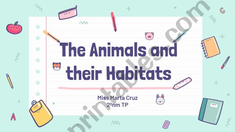 Animals powerpoint