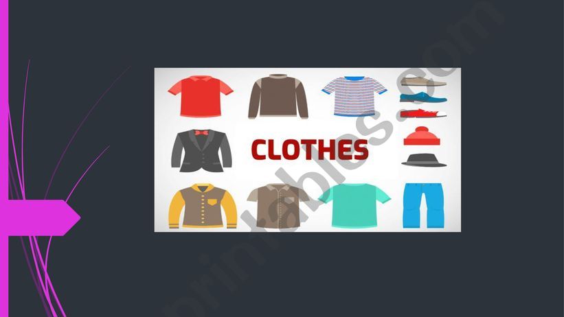 Disappearing clothes powerpoint