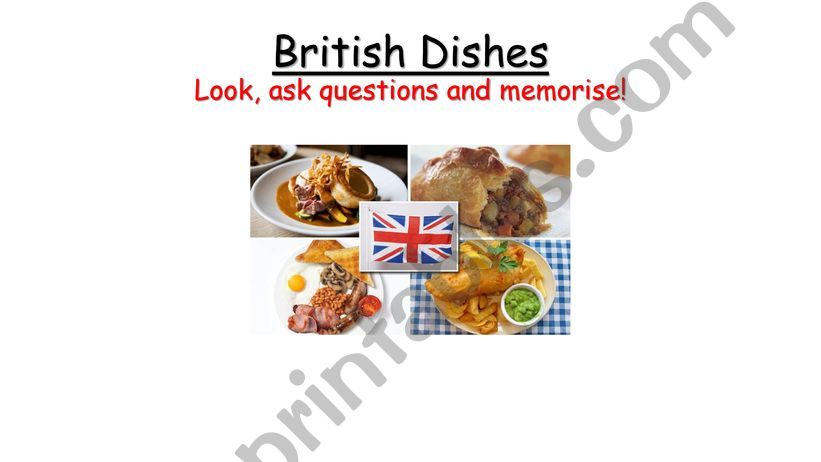 British Food powerpoint