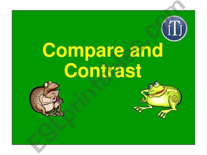 Compare and Contrast Presentation