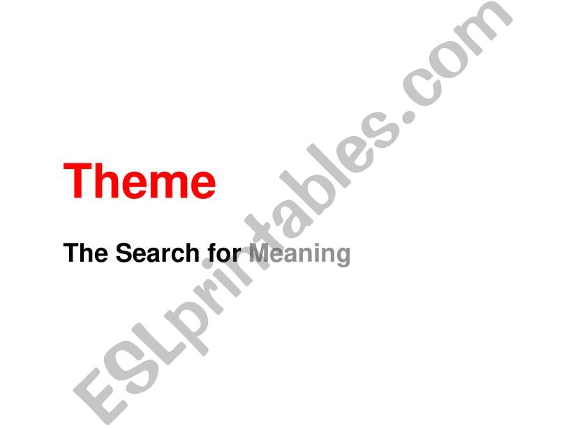 Theme Presentation powerpoint