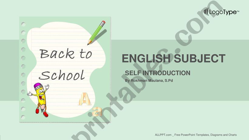 SELF INTRODUCTION powerpoint