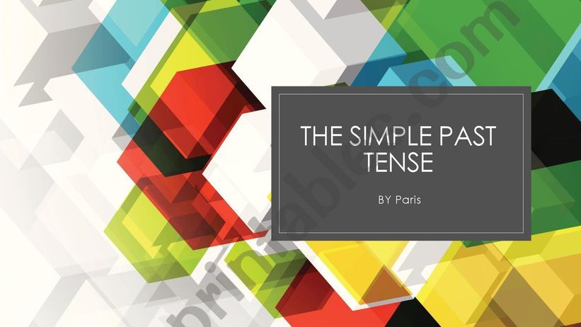 simple present tense powerpoint