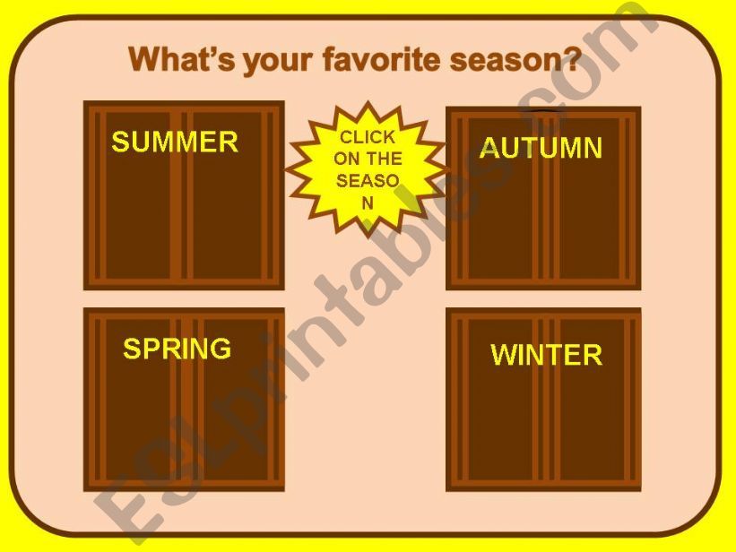 seasons powerpoint