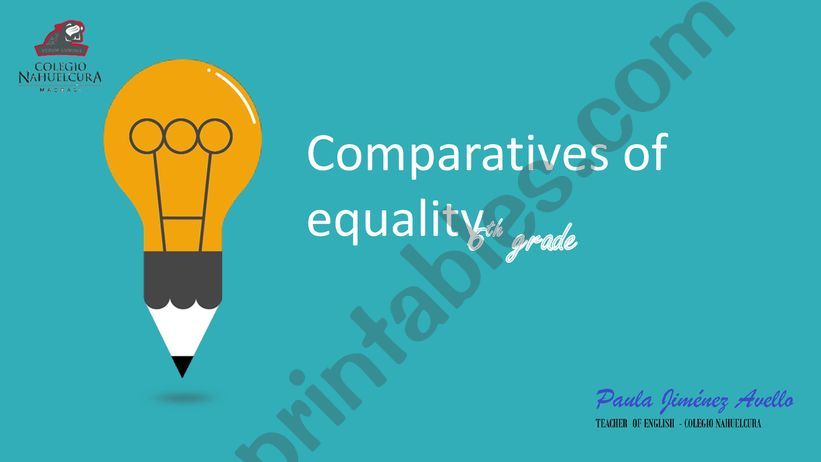 EQUAL COMPARATIVES AS...AS  powerpoint