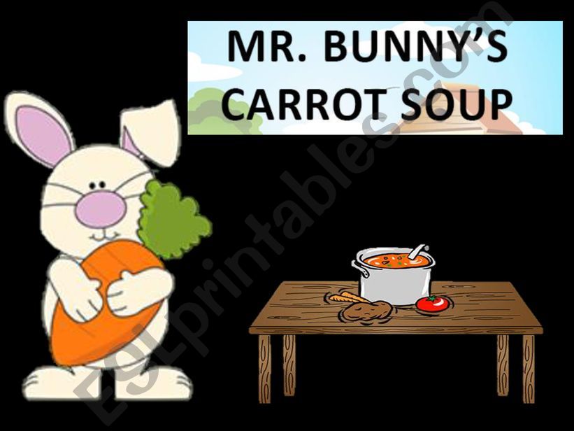 Mr Bunny and Carrot coup powerpoint