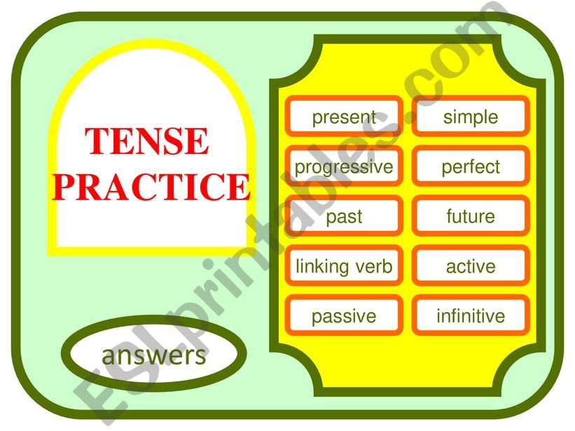 TENSE PRACTICE powerpoint