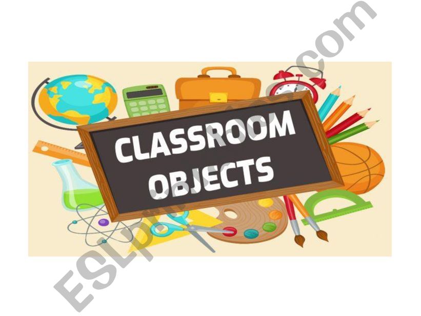 Classroom Objects powerpoint