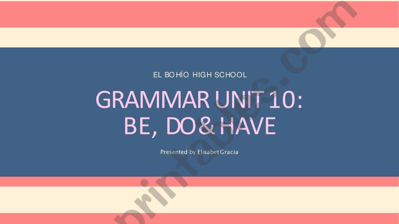 to be to do and to have as auxiliary verbs