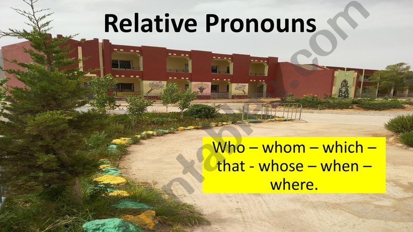 RELATIVE PRONOUNS  powerpoint