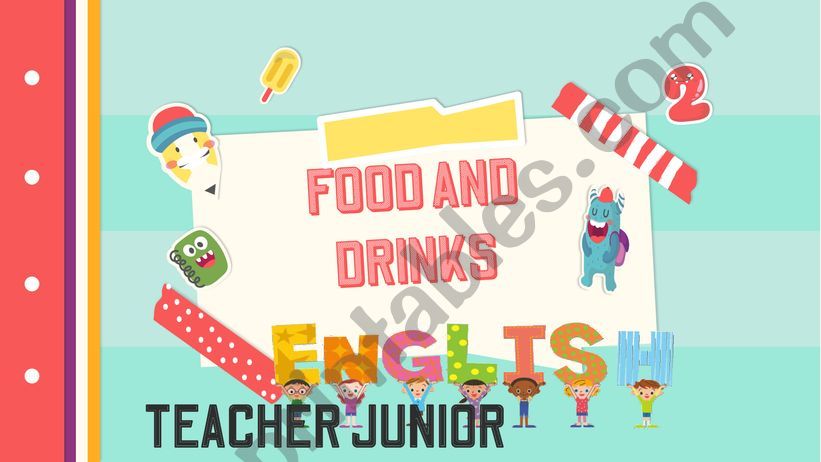 FOOD AND DRIMKS PART II powerpoint