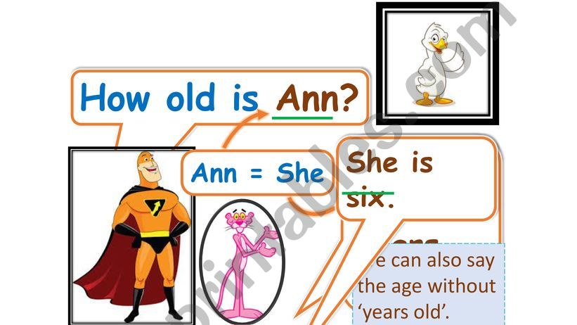 How old - part 2 powerpoint