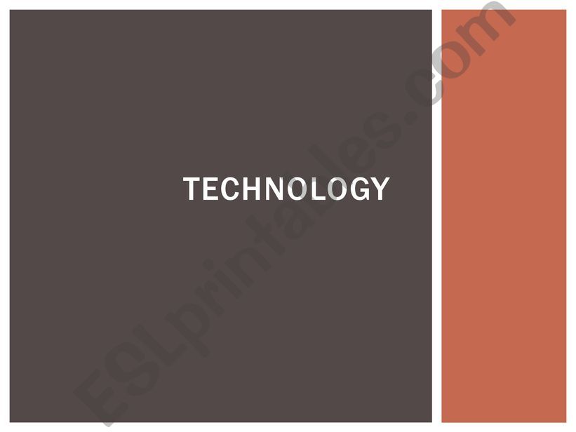 Technology powerpoint