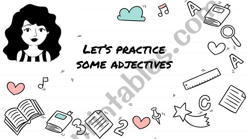 adjectives with the verb to be