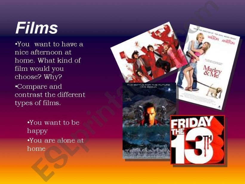 Films powerpoint