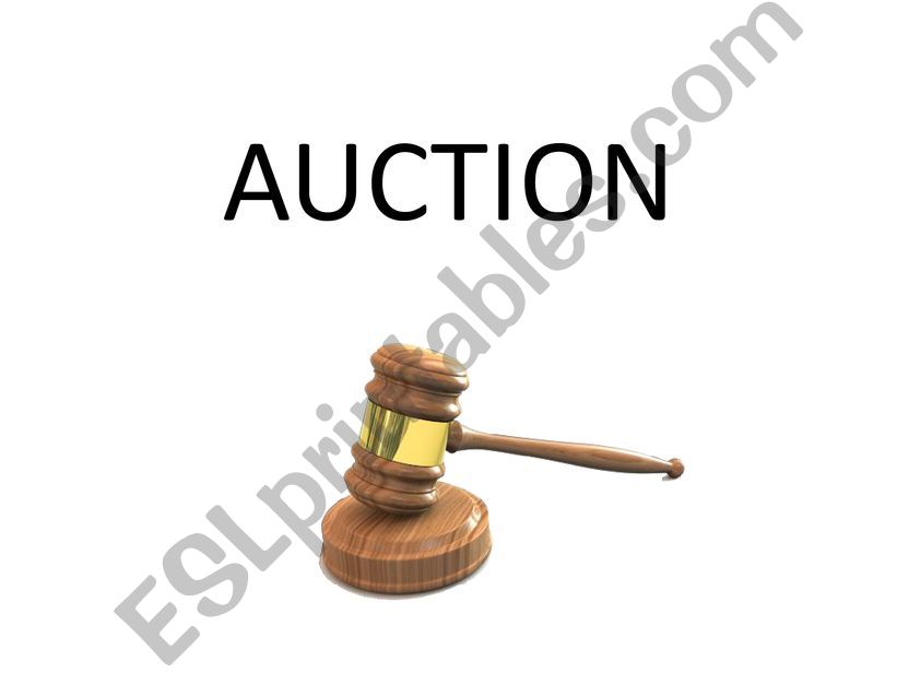 AUCTION - AS....AS powerpoint