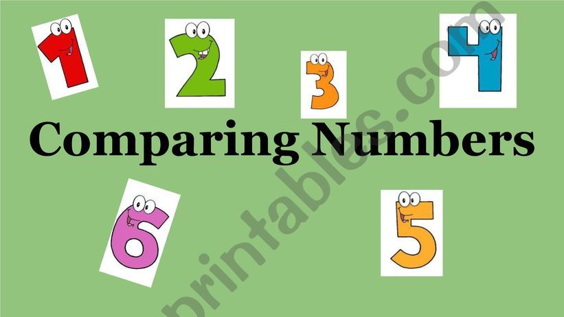 Comparing Numbers powerpoint