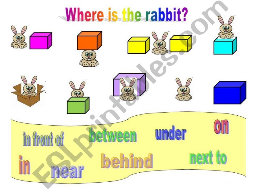 Prepositions of place handout powerpoint