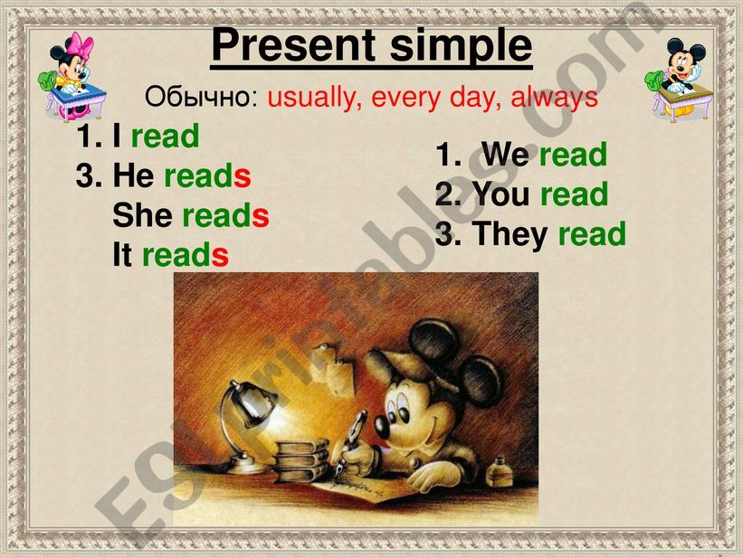 Present simple or Present continuous