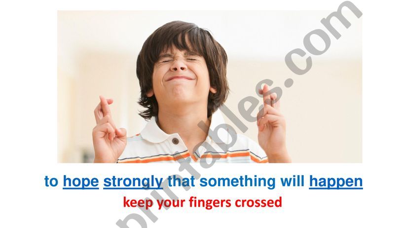 Body Idioms powerpoint