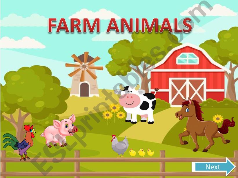Farm animals powerpoint