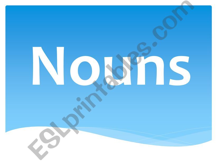 Common and Proper Nouns powerpoint